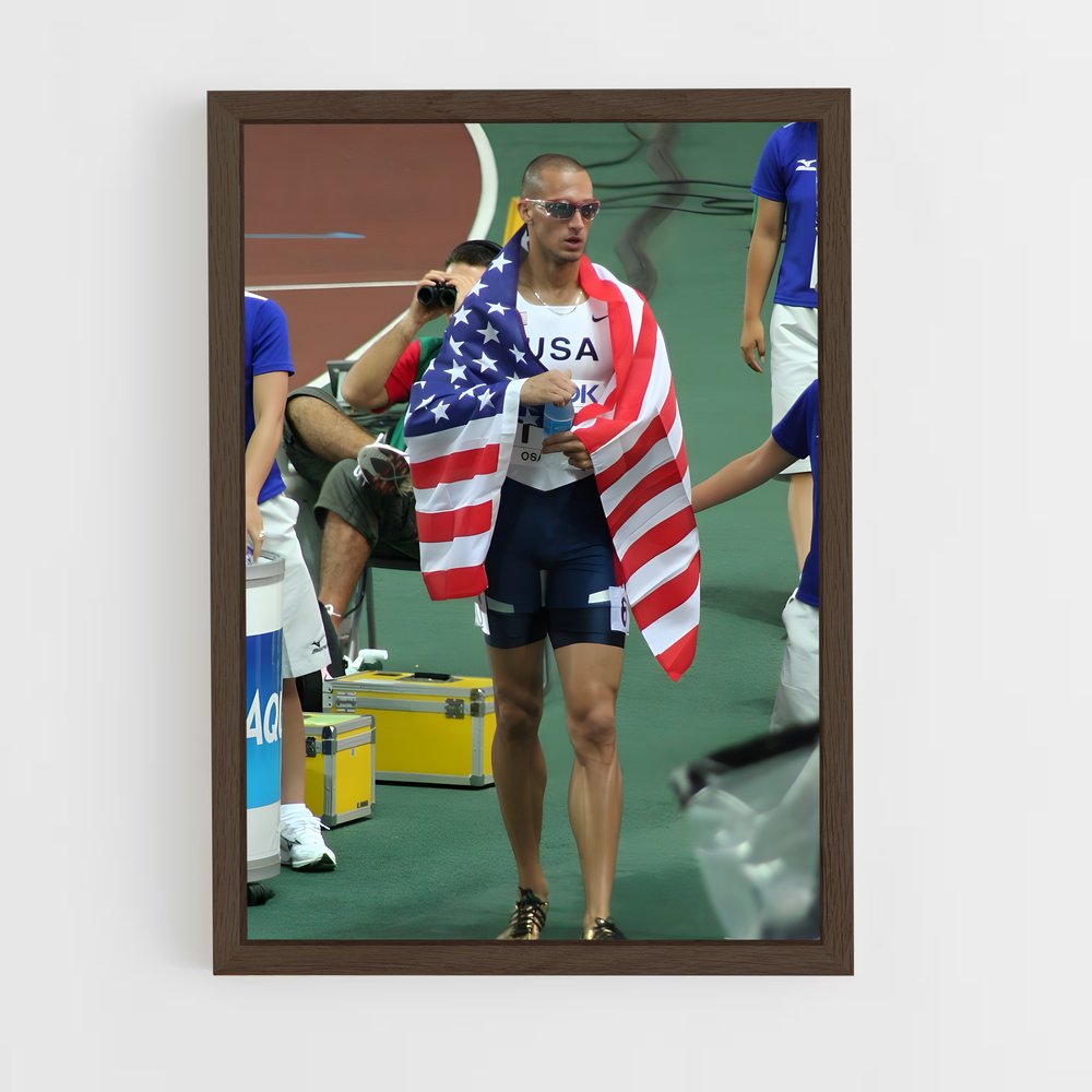 Poster L'Esprit Patriotique – affiche Athlétisme (vue 5)